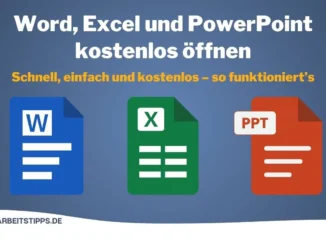Word, Excel und PowerPoint kostenlos öffnen