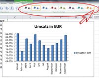 Excel Diagramm formatieren