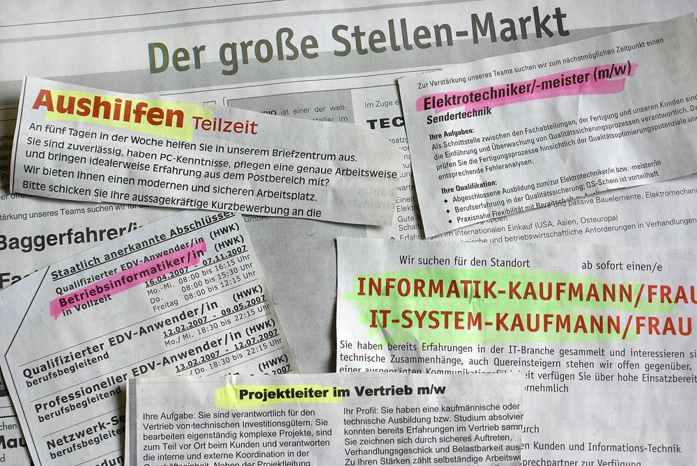 Stellenanzeigen