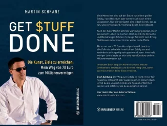 Nahaufnahme vom Buch von Martin Schranz: Get Stuff done.