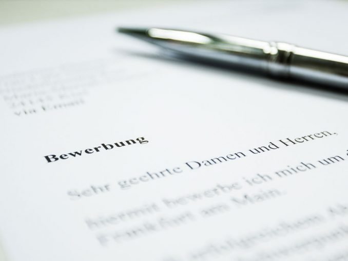 Bewerbung ohne Stress