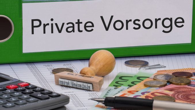 Private Altersvorsorge.